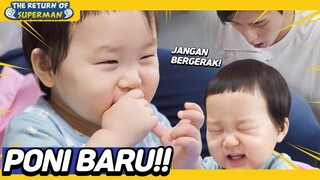 [IND/ENG] Poni baru Eunwoo gaya Park Seojun?!! Ayah emang keren!!! | The Return of Superman