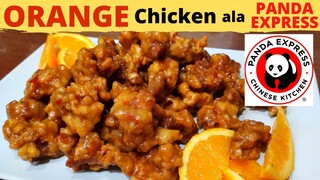 ORANGE CHICKEN ala PANDA EXPRESS recipe