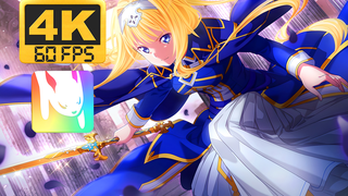 [Bingkai 4K60/Perbaikan Ekstrim] Sword Art Online Alicization Alice Chapter NCOP02 v1 "RESISTER" (20