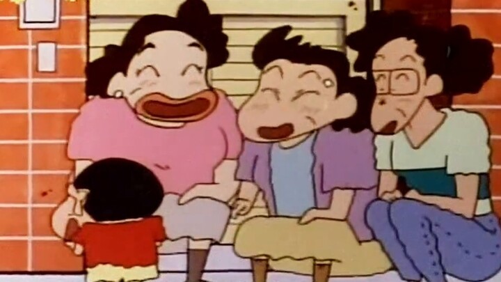 Shin-chan alone is the center of public opinion in Kasukabe, haha!