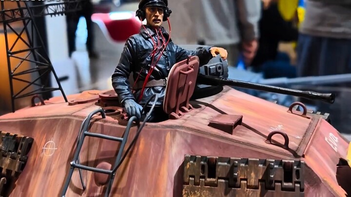 The Beijing Model Exhibition has kicked off. In addition to small cars, the military model area also
