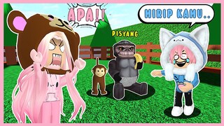 TOLONG! AKU DI KEJAR GORILLA GARA-GARA ATUN feat  @BANGJBLOX  | ROBLOX INDONESIA