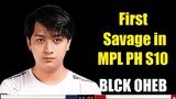 Oheb first savage in his MPL career