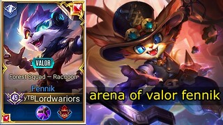 arena of valor fennik arena of valor fennik build aov