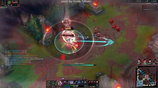 Jinx bắn R ăn cướp 3ron thành công cực hay trong liên minh huyền thoại #game
