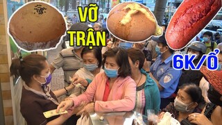 Vỡ trận tại ABC Bakery Nguyễn Trãi vì người mua "bánh mì thanh long" quá đông