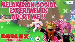 Melakukan Sosial Experimen Di Adopt Me - Adopt Me Roblox Indonesia