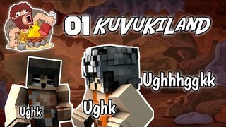 CARA MENJADI MANUSIA PURBA MINECRAFT ADA DI VIDEO INI W/@Paupau | KuVuKiLanD