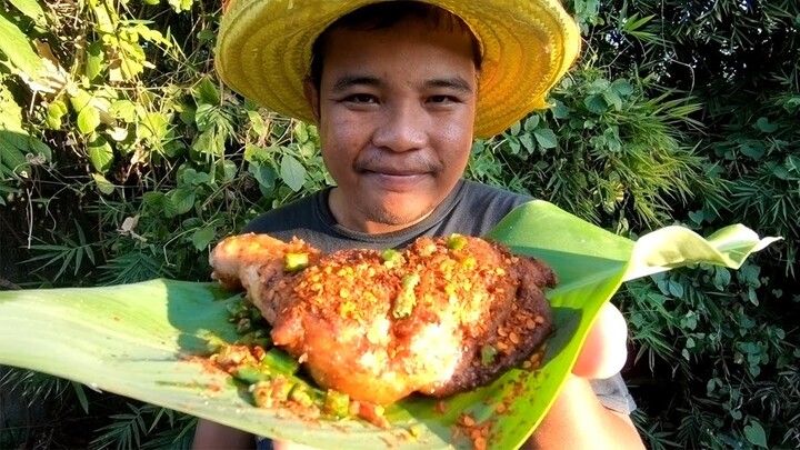 เมนูแสบใส้ สะโพกไก่ ย่างหินภูเขา เผ็ดมาก!