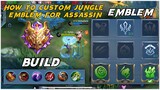 WHY JUNGLE EMBLEM IS BECOMING META FOR ASSASSIN | MOBILE LEGENDS