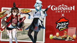 Official PizzaHut X Genshin PV Is So Cute!