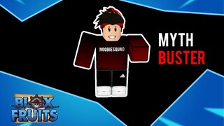 Blox-Fruits Myth Buster #1 |Officialnoobie |Roblox |blox fruits