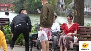 (P5) Ra Phố Giả Bộ Ngố Và Cái Kết #Prank