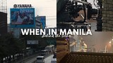 When In Manila • BTS of Yamaha TV Commercial, Went to BGC