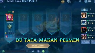 Bu tata makan perman? lanjut