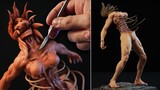 Sculpting YMIR FRITZ ( Founding Titan ) | Attack On Titan [ Shingeki No Kyojin ]