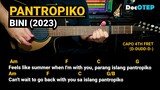 Pantropiko - BINI (2023) Easy Guitar Chords Tutorial with Lyrics Part 1 SHORTS REELS