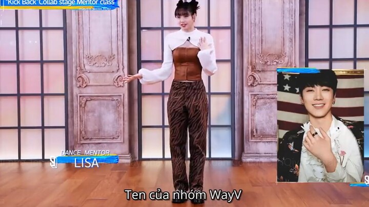 Lisa đi nhờ Ten của nhóm WayV dạy nhảy   Thanh Xuân Có Bạn 3