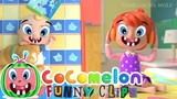 Quiet Time Song | CoComelon Funny Clip