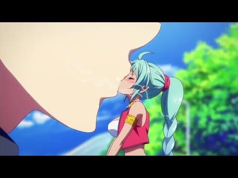 [ Anime Kiss ]  Musaigen no Phantom World - Kiss