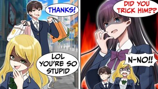 I Was Deceived By A Cunning Girl & The Hot Class President Came To My Rescue (RomCom Manga Dub)