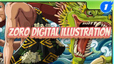 Zoro Samurai Digital Illustration_1