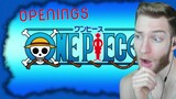THIS HAS TO BE EVERYONE'S FAVORITE! Reacting to One Piece Openings 17-24