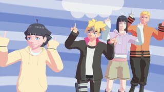 【BORUTO】Dive to Blue【NARUTO MMD】NARUTO*HINATA*BORUTO*HIMAWARI