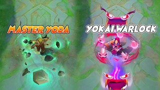 Cyclops Yokai Warlock VS Master Yoda Skin Comparison