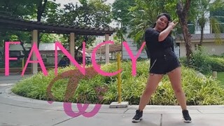 FAT GIRL DANCES TO 'FANCY BY TWICE' DANCE COVER || SLYPINAYSLAY