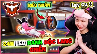 24h Leo Rank ĐỘC LANG CHIẾN Ruby Bất Lực Vì Gặp Toàn SIÊU NHÂN ?