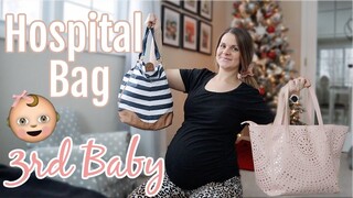 WHAT'S IN MINE & BABY'S HOSPITAL BAG 2022! 3rd Baby