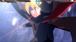 Naruto: Uzumaki Boren Dewasa VS Otsutsuki Momo ala, cepat sehingga menyulitkan lawan untuk bertahan