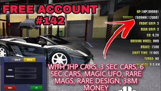 FREE ACCOUNT #142 | CAR PARKING MULTIPLAYER | YOUR TV GIVEAWAY