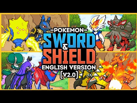 Completed ENGLISH VERSION of Pokemon Sword & Shield GBA is available now! 