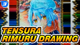 Rimuru Tempest Fanfiction | TenSura Colored Pencils Drawing_3