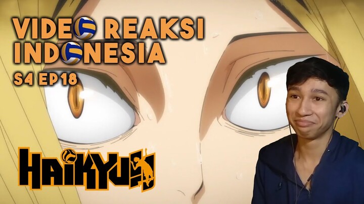 JEBAKAN! - Haikyuu Reaction Indonesia | Season 4 Episode 18