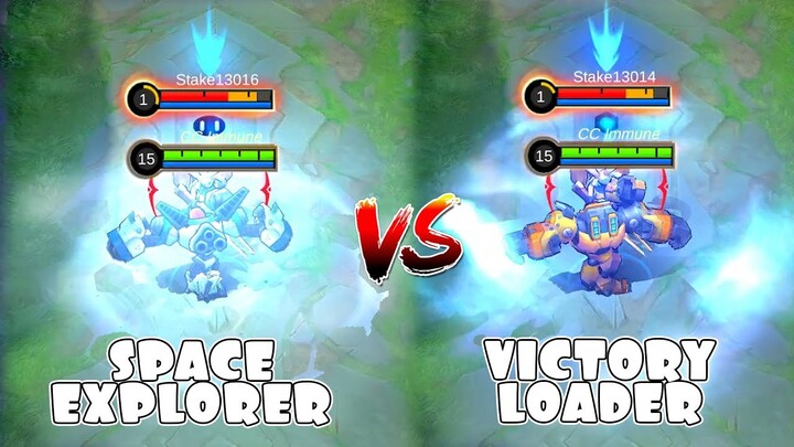 Jawhead Victory Loader VS Space Explorer Skin Comparison