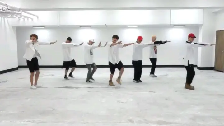BTS Fire Dance Practice