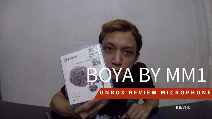 BOYA BY MM1 MM1 UNBOX REVIEW