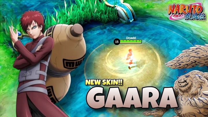Gaaa Akan Menjadi Salah Satu Skin Collab Naruto X MLBB🔥‼️