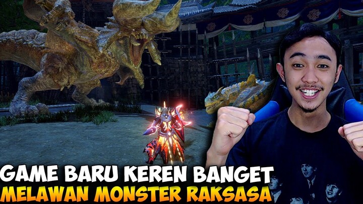 GAME BARU MELAWAN MONSTER RAKSASA KEREN BANGET - MONSTER HUNTER RISE INDONESIA