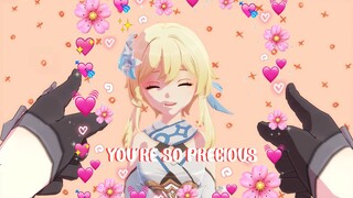 You're so precious | Lumine & Childe | MMD Genshin Impact