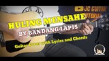 Huling Mensahe - Bandang Lapis Guitar Chords (Guitar Cover With Lyrics and Chords)