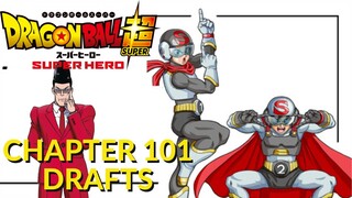 Super Hero Continues? Dragon Ball Super Manga Chapter 101 Drafts!