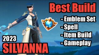 SILVANNA BEST BUILD 2023 | TOP 1 GLOBAL SILVANNA BUILD | SILVANNA - MOBILE LEGENDS | MLBB