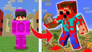 🖤Using GIANT STEVE to Scare My Friends in Minecraft