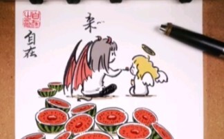 Bagian kelima dari komik asli "Devil's Love" ~ Bagian termanis dari semangka selalu disediakan untuk