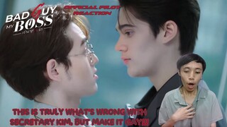 [NEW UPCOMING THAI BL!!!] Bad Guy My Boss (เจ้านายร้ายรัก) Official Pilot REACTION