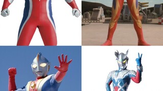 There is no weak Ultraman in red and blue